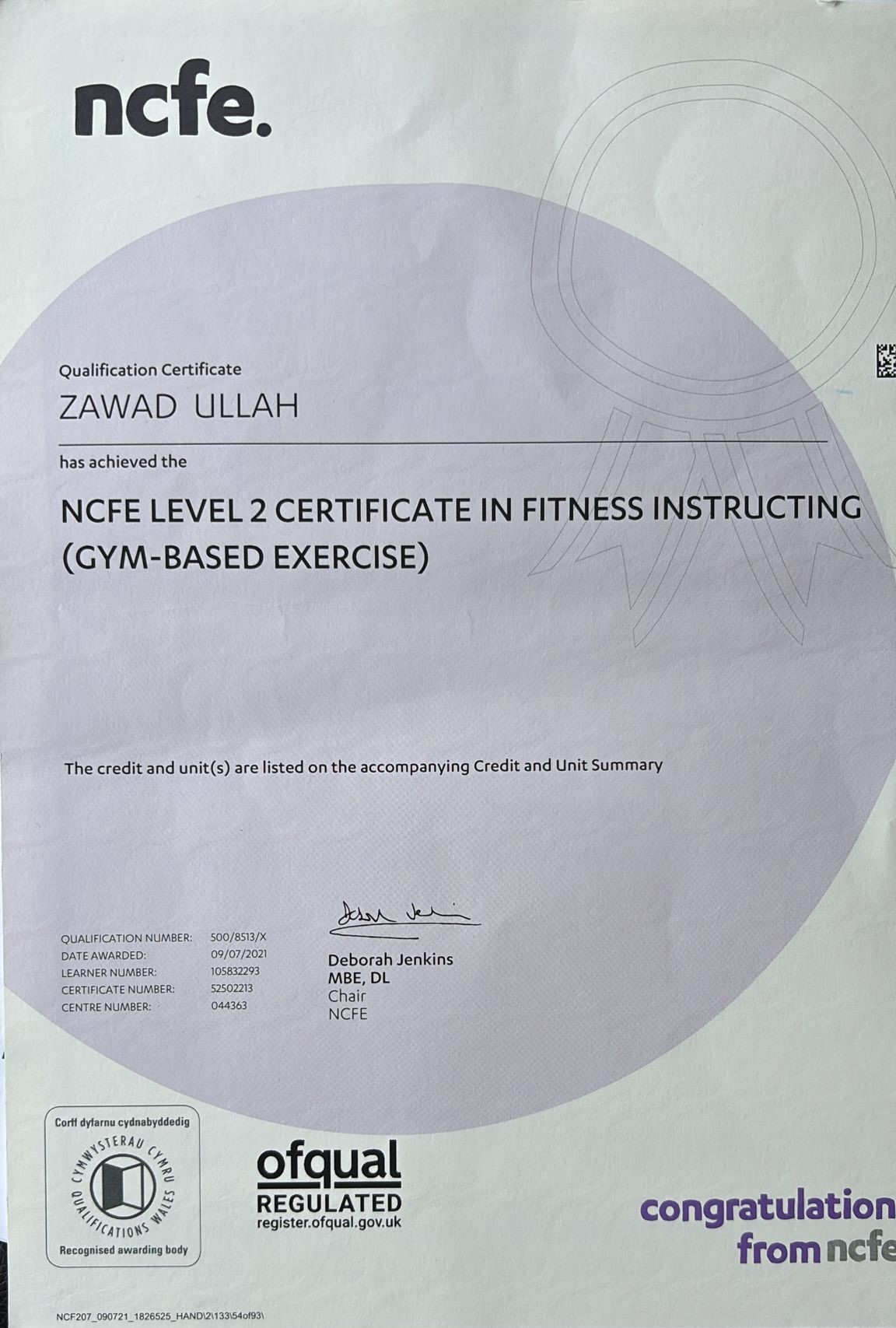 L2 — Anatomy & Programme Units